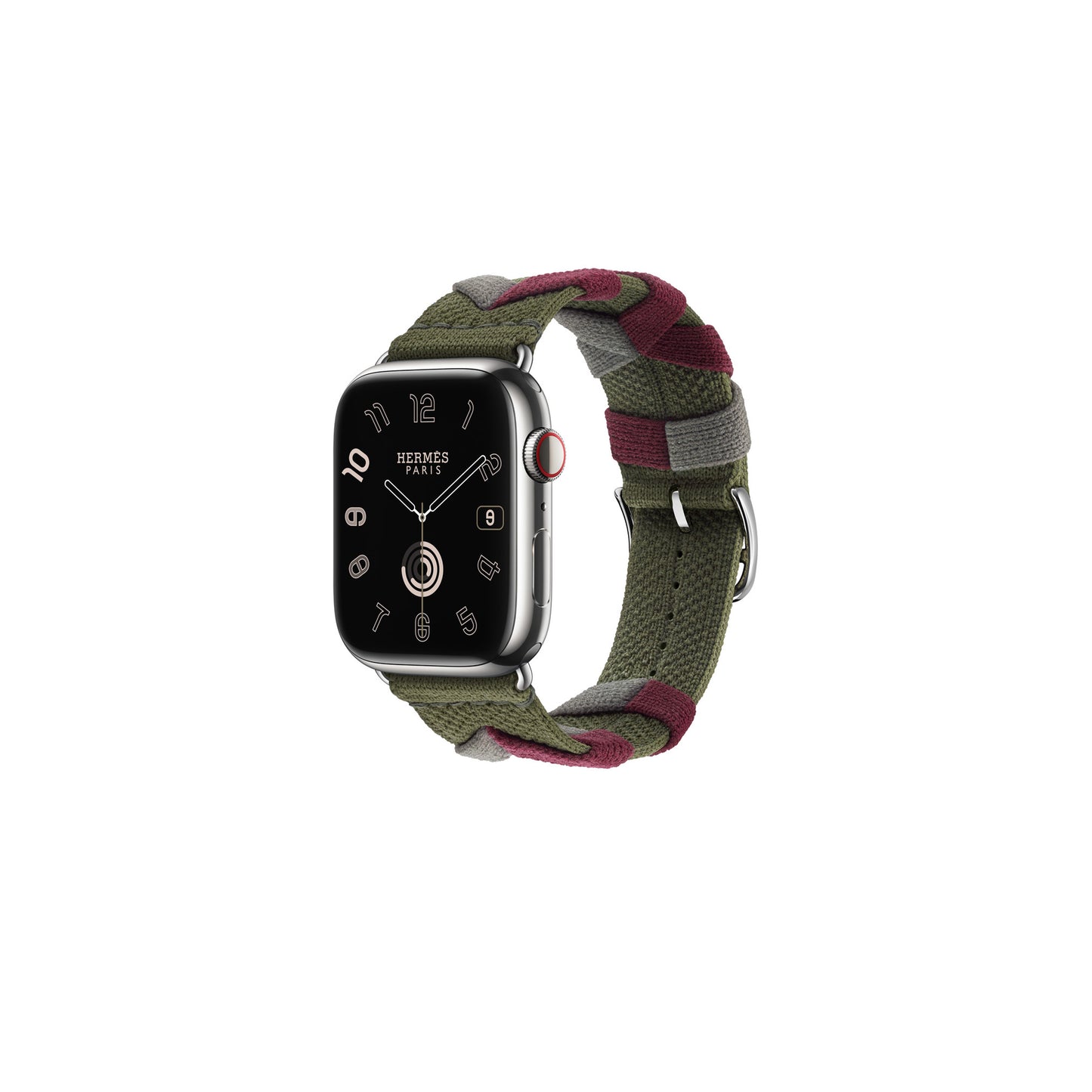 Apple Watch Hermès - 41mm Rouge H Bridon Single Tour