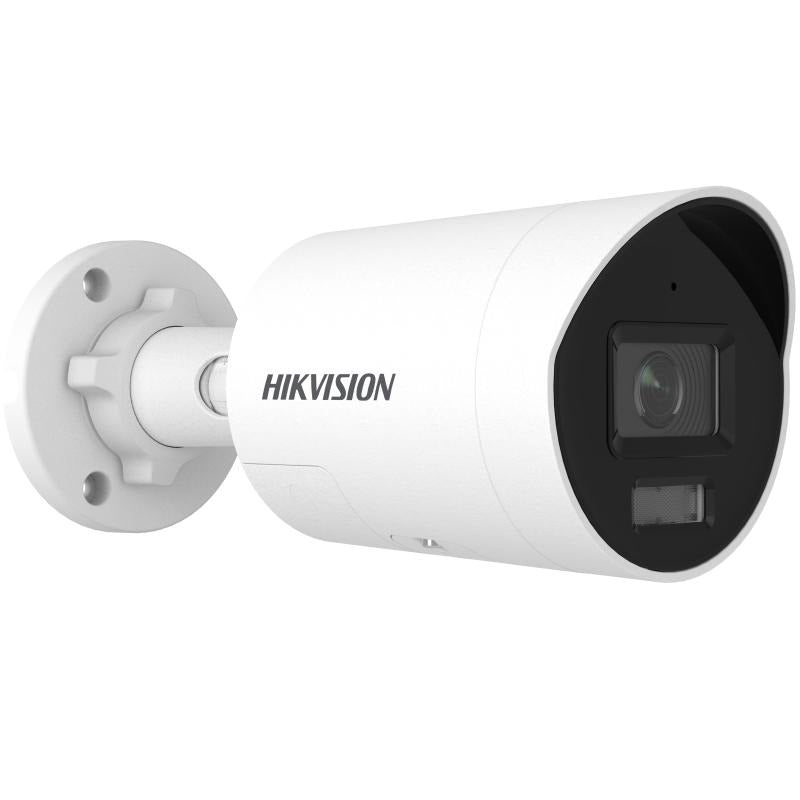 Hikvision CCTV 4 MP AcuSense Strobe Light and Audible Warning Fixed Mini Bullet (DS-2CD3046G2-IU/SL)