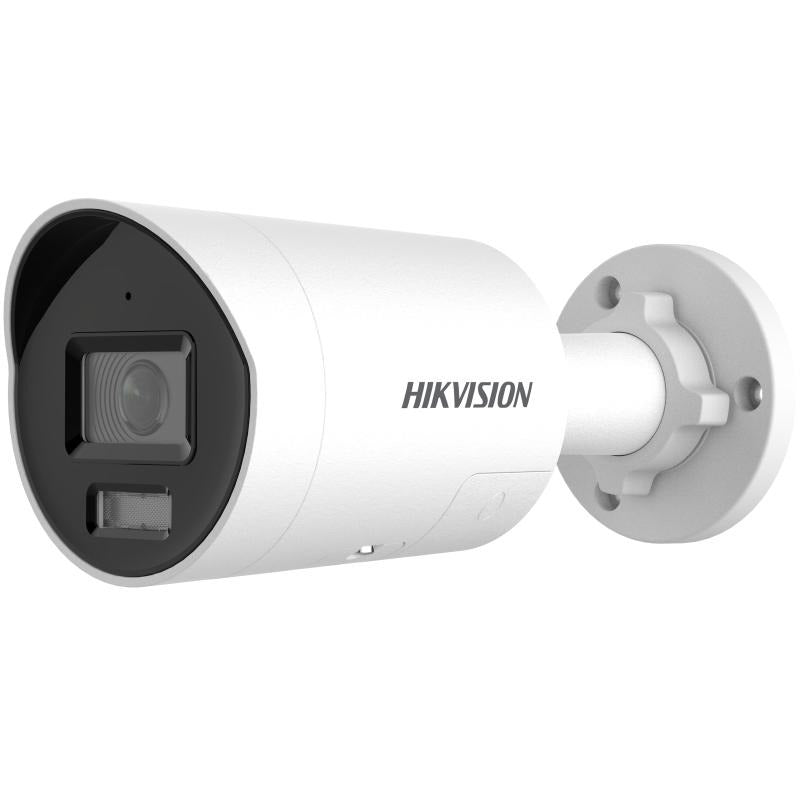 Hikvision CCTV 4 MP AcuSense Strobe Light and Audible Warning Fixed Mini Bullet (DS-2CD3046G2-IU/SL)