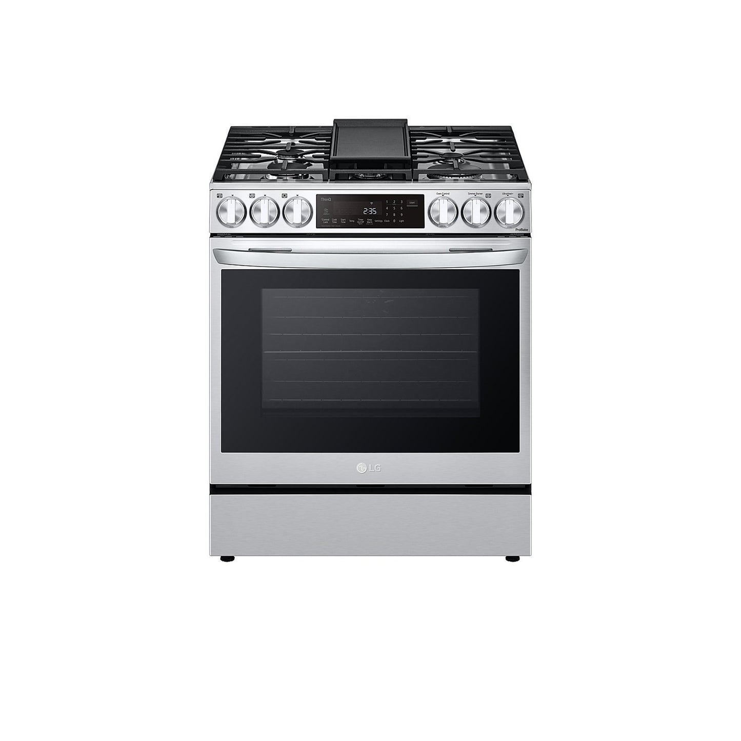 6.3 cu. ft. Smart wi-fi Enabled ProBake® Convection InstaView® Dual Fuel Slide-In Range with Air Fry