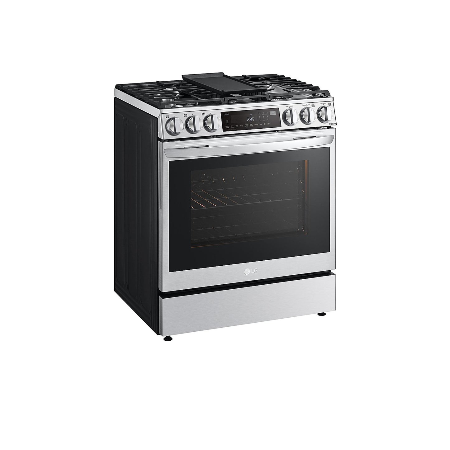 6.3 cu. ft. Smart wi-fi Enabled ProBake® Convection InstaView® Dual Fuel Slide-In Range with Air Fry