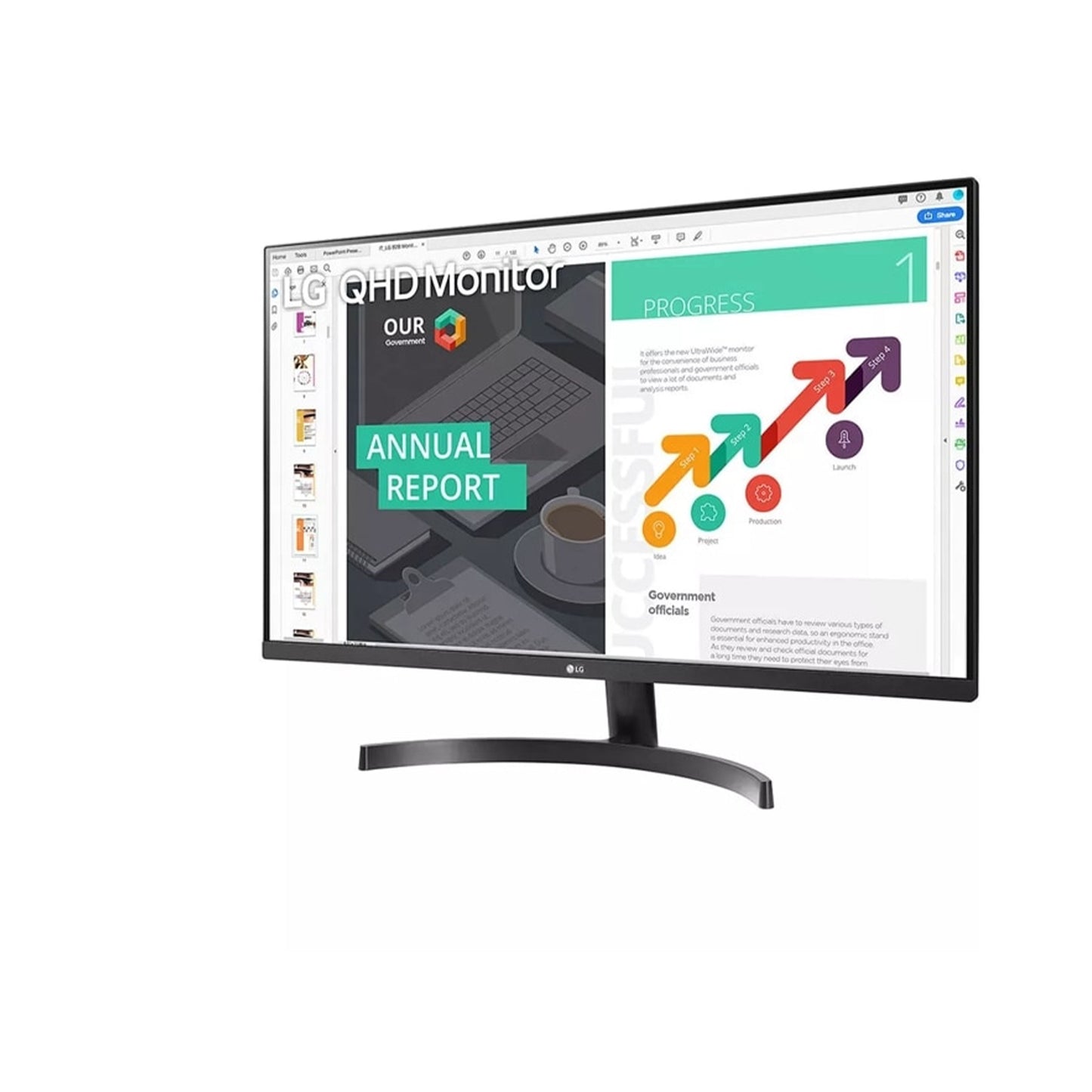 32” QHD IPS HDR10 Monitor with AMD FreeSync™