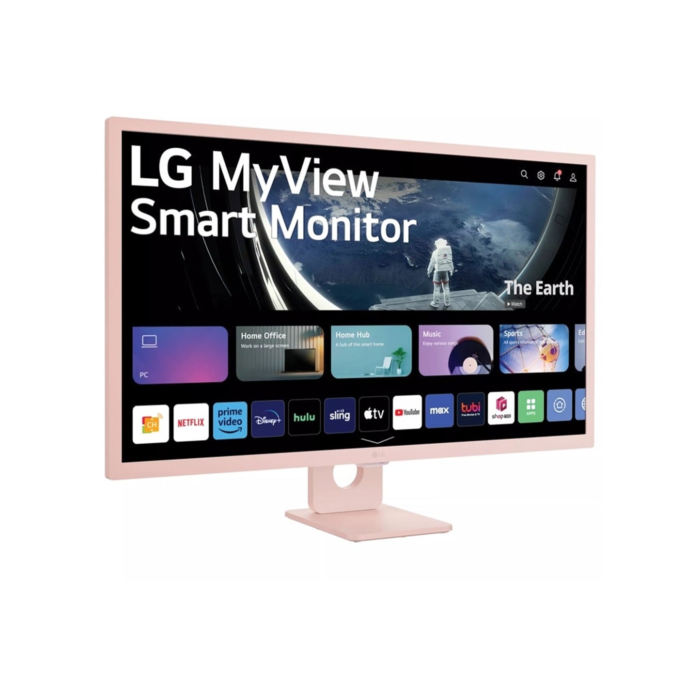 27" Full HD IPS MyView Smart Monitor with webOS and Built-in Speakers