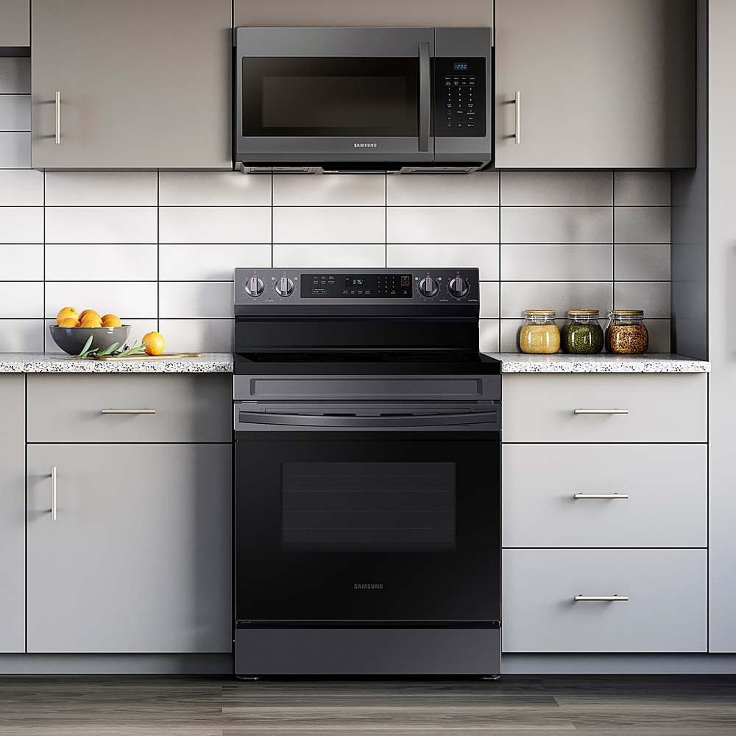 6.3 cu. ft. Smart Freestanding Electric Range with Rapid Boil™ & Self Clean in Stainless Steel.