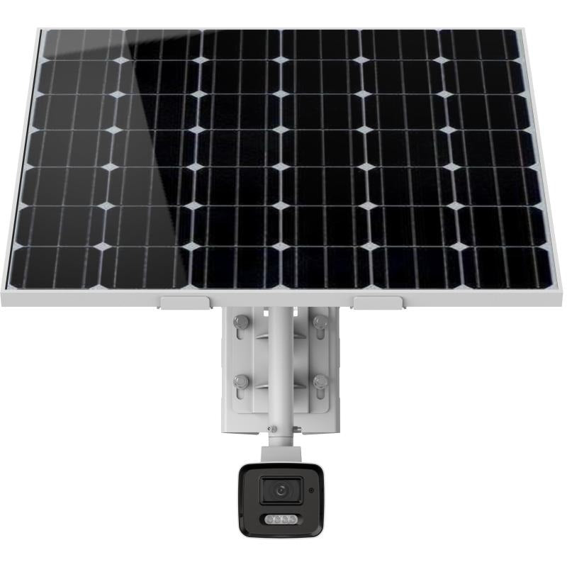 مجموعة كاميرات المراقبة هيكفيجن CCTV 4MP ANPR Bullet Solar Power 4G (DS-2XS6A46G1/P-IZS/C36S80) 