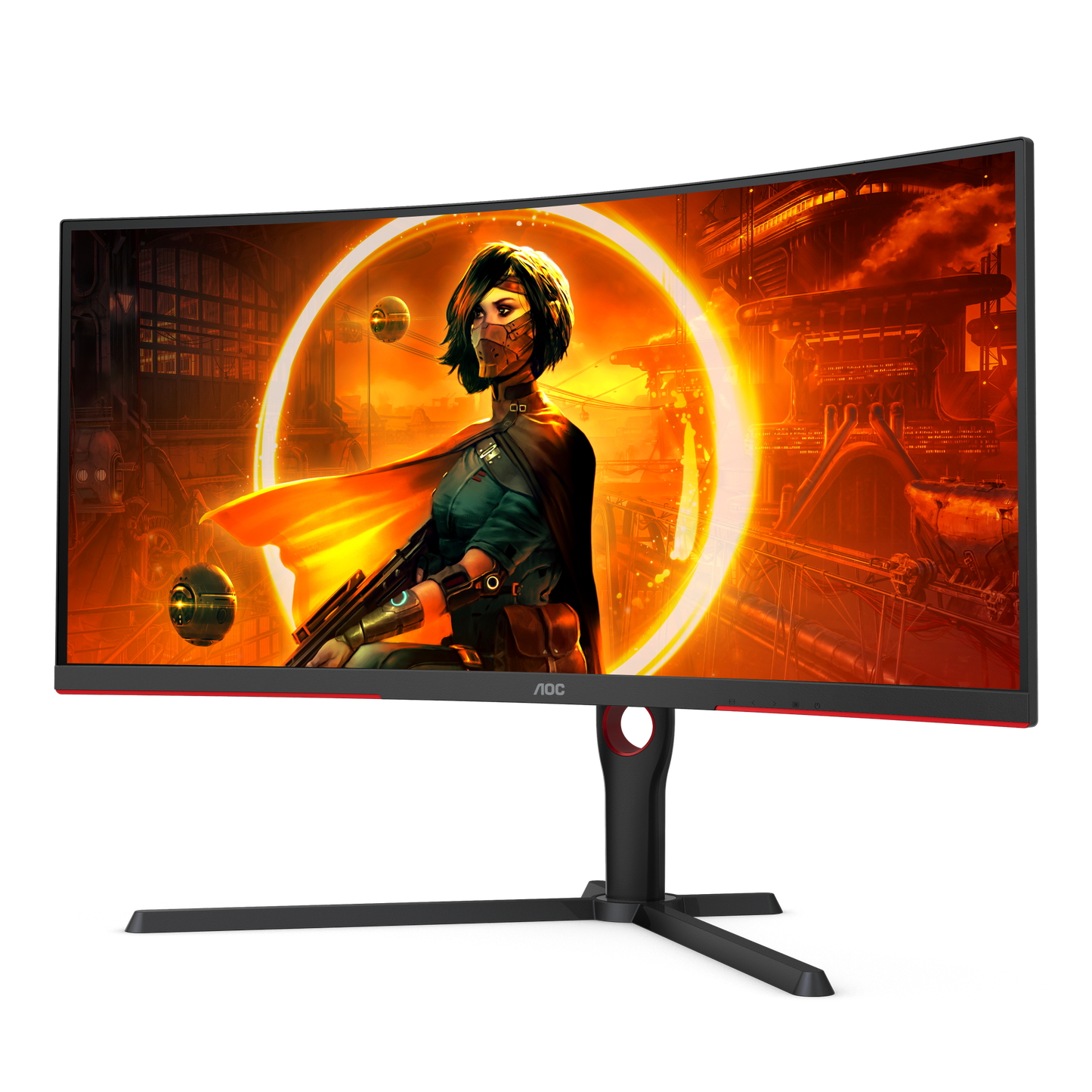 شاشة الألعاب AOC G-Sync U32G3X/BK |الدقة 3840x2160 