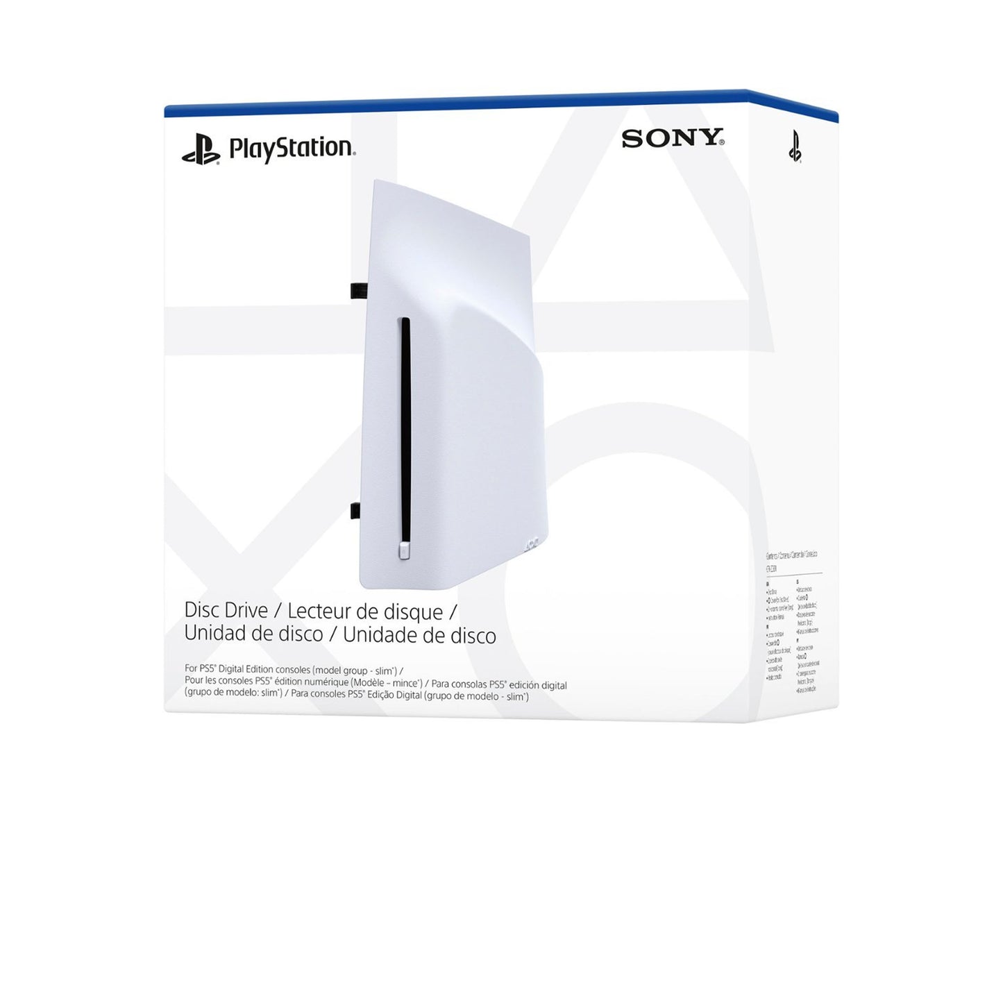 Sony Interactive Entertainment - Disc Drive For PS5 Digital Edition Consoles (model group – slim) - White