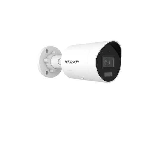 Hikvision CCTV 4 MP AcuSense Strobe Light and Audible Warning Fixed Mini Bullet (DS-2CD3046G2-IU/SL)