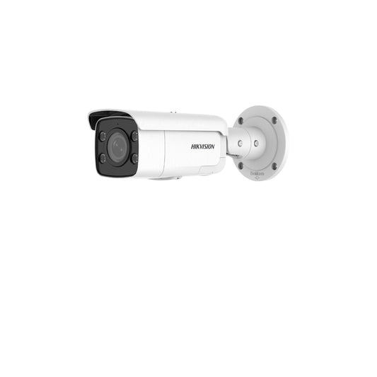 Hikvision CCTV 8 MP ColorVu Strobe Light and Audible Warning Fixed Bullet Network Camera (DS-2CD2T87G2-LSU/SL)