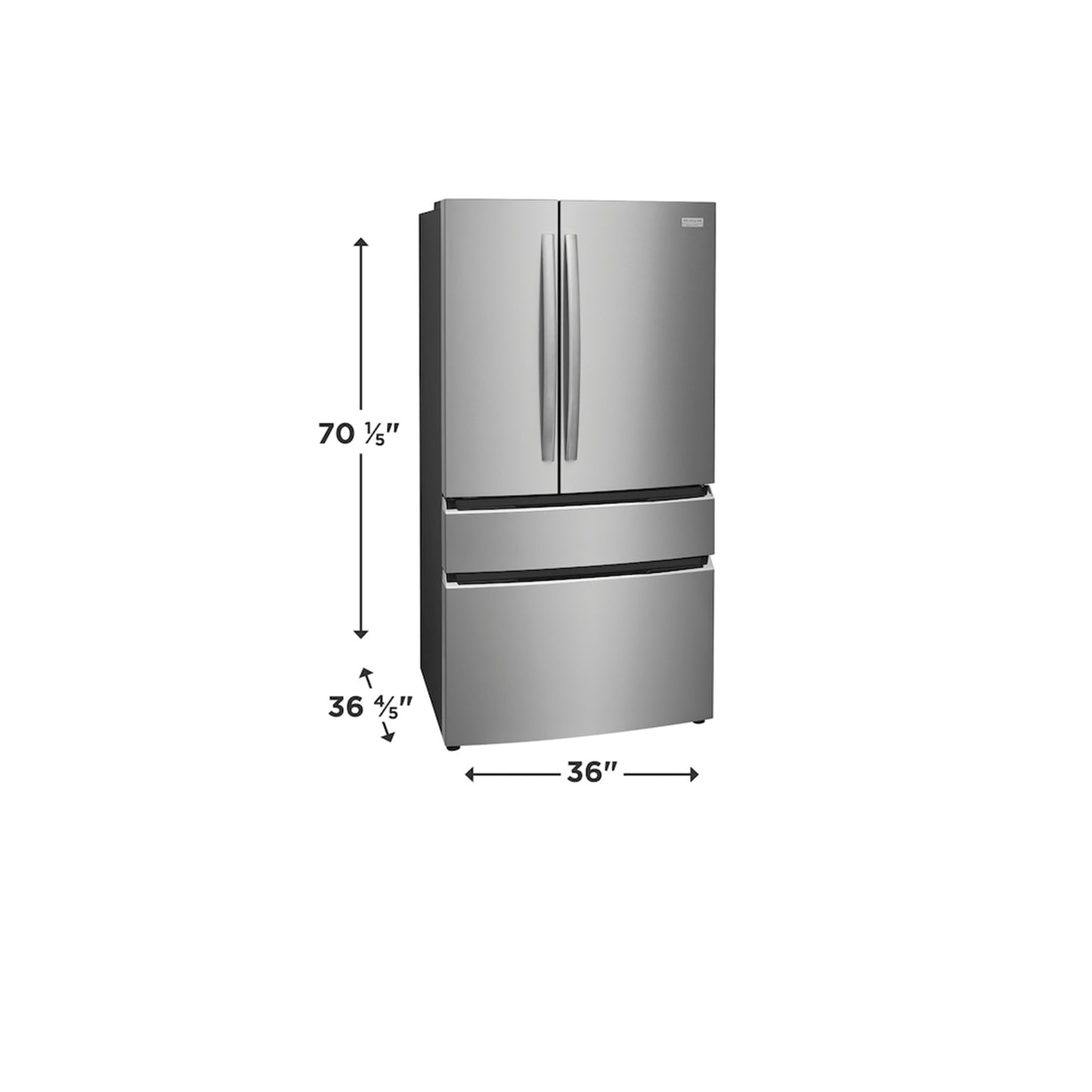 Frigidaire Gallery 27.2 Cu. Ft. Standard-Depth 4-Door French Door Refrigerator