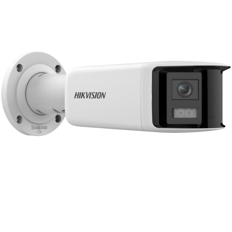 Hikvision CCTV 4 MP Panoramic AcuSense Fixed Bullet Network Camera (DS-2CD2T46G2P-ISU/SL)