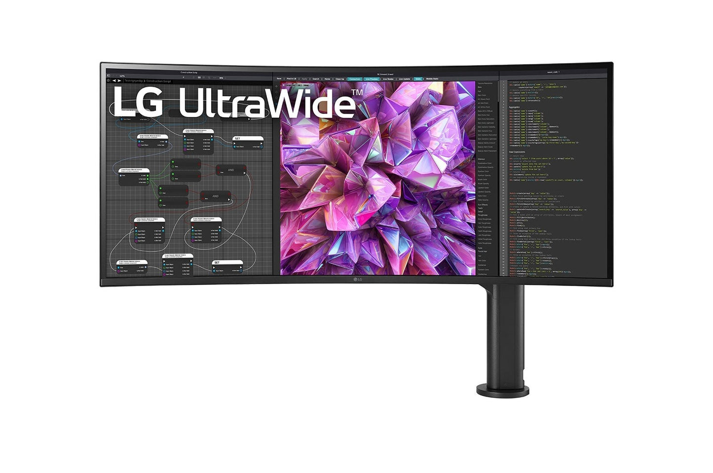 37.5" 21:9 Curved UltraWide™ QHD+ (3840 x 1600) Monitor Ergo