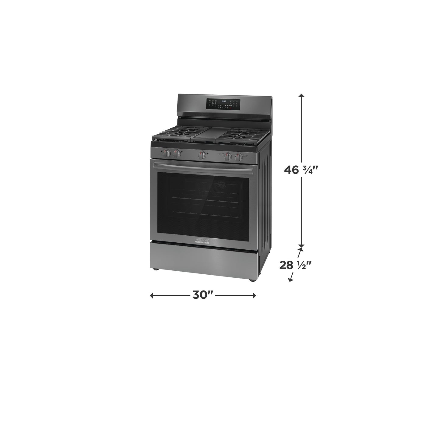 Frigidaire Gallery 30" Gas Range with No Preheat + Air Fry