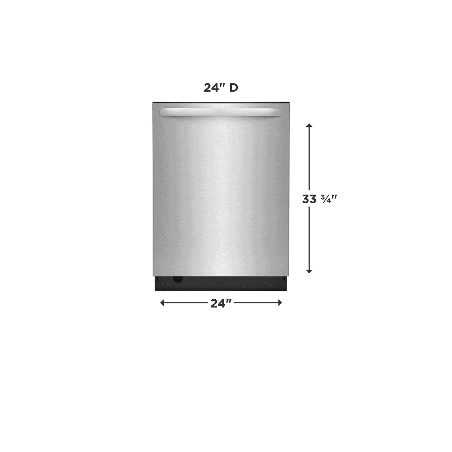 Frigidaire 24" Stainless Steel Tub Dishwasher