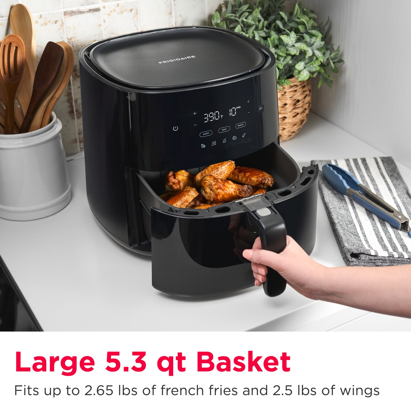 3-in-1 5.3 Quart Air Fryer