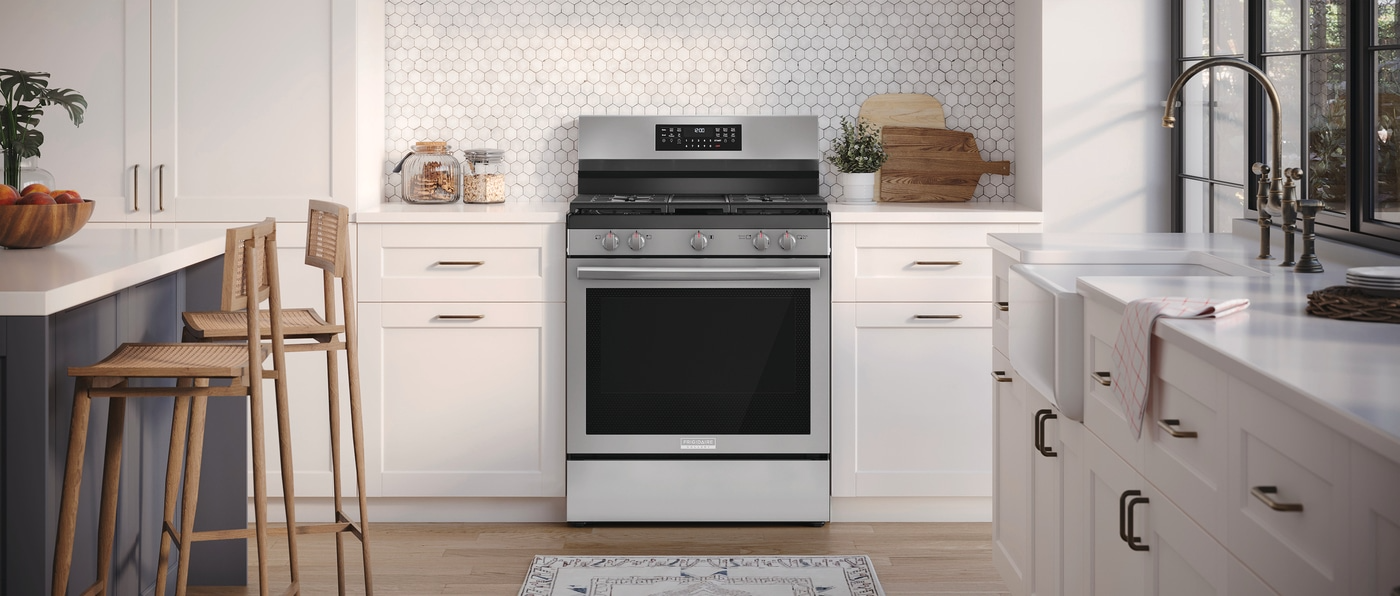 Frigidaire Gallery 30" Gas Range with No Preheat + Air Fry