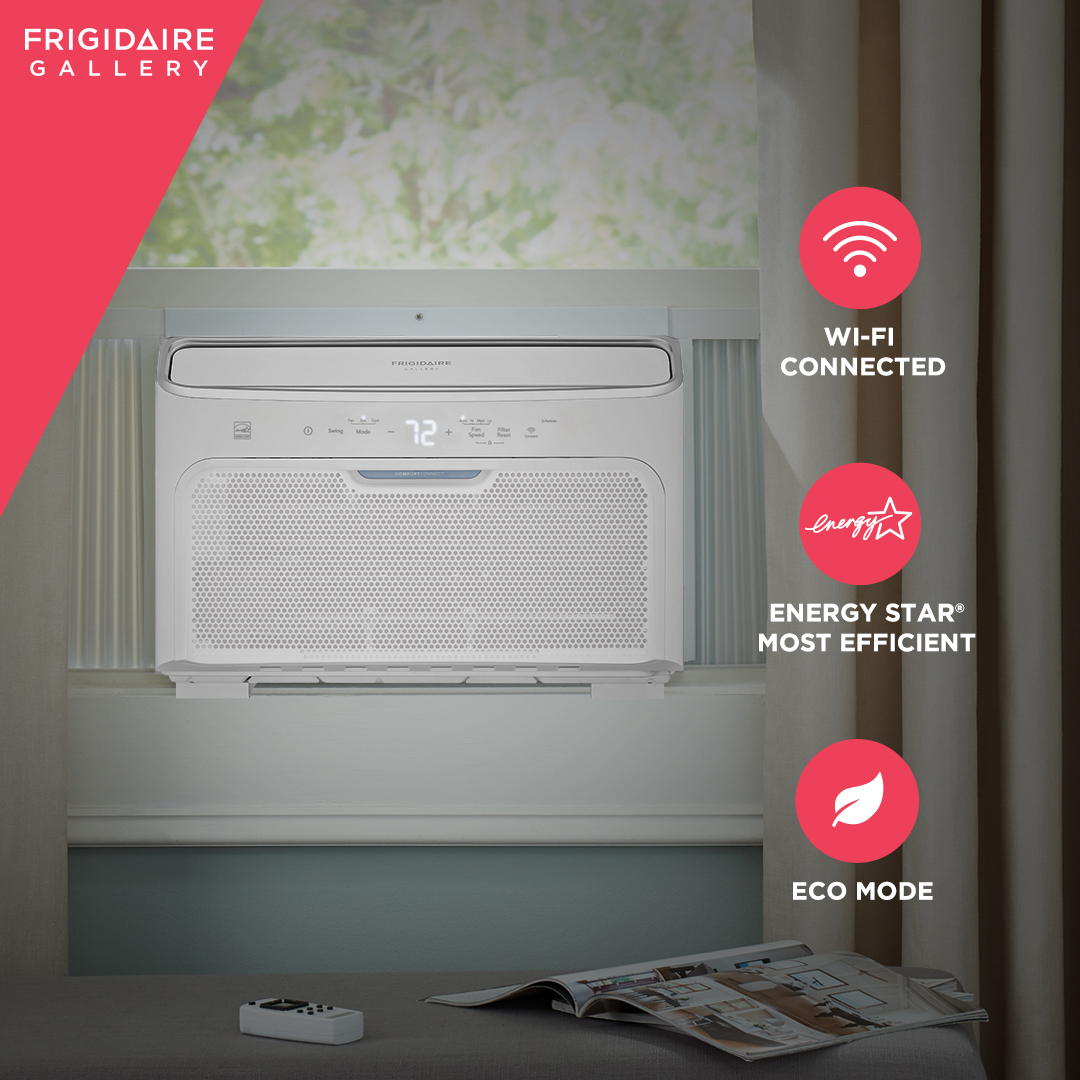 Frigidaire Gallery 12,000 BTU Inverter Window Room Air Conditioner with Wi-Fi (Energy Star)