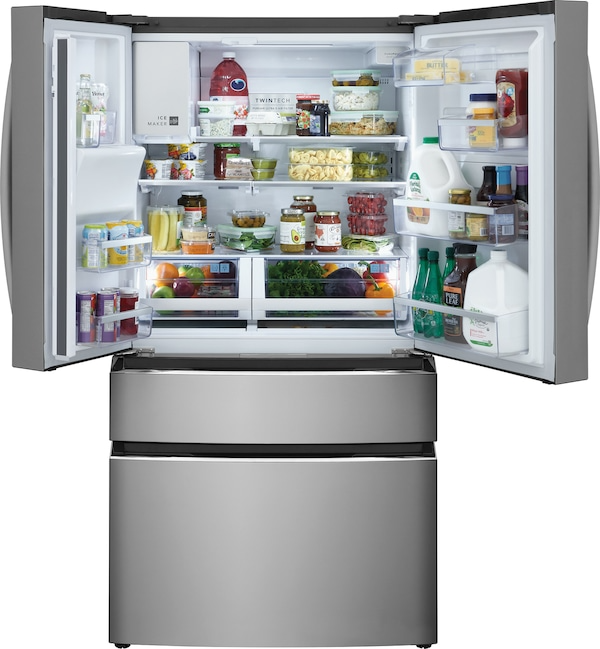 21.5 Cu. Ft. Counter-Depth 4-Door French Door Refrigerator Frigidaire Gallery 21.5 Cu. Ft. Counter-Depth 4-Door French Door Refrigerator