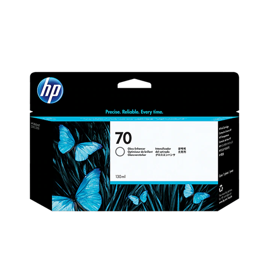 HP 70 130-ml Gloss Enhancer DesignJet Ink Cartridge, C9459A