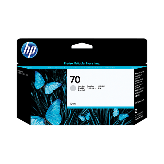 HP 70 130-ml Light Gray DesignJet Ink Cartridge, C9451A