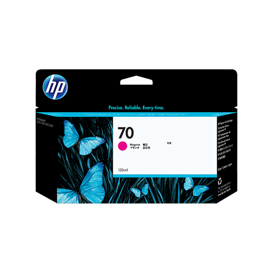 HP 70 130-ml Magenta DesignJet Ink Cartridge, C9453A