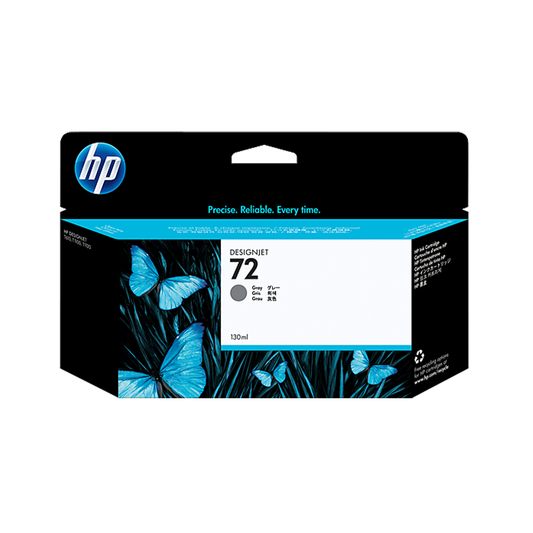 HP 72 130-ml Gray DesignJet Ink Cartridge, C9374A