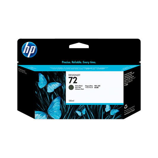 HP 72 130-ml Matte Black DesignJet Ink Cartridge, C9403A