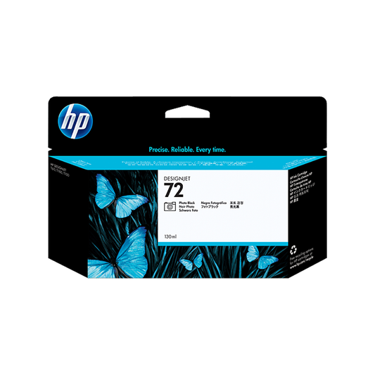 خرطوشة حبر HP 72 Photo Black DesignJet سعة 130 مل، C9370A 