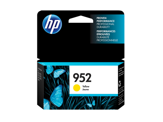 HP 952 Yellow Original Ink Cartridge, L0S55AN#140