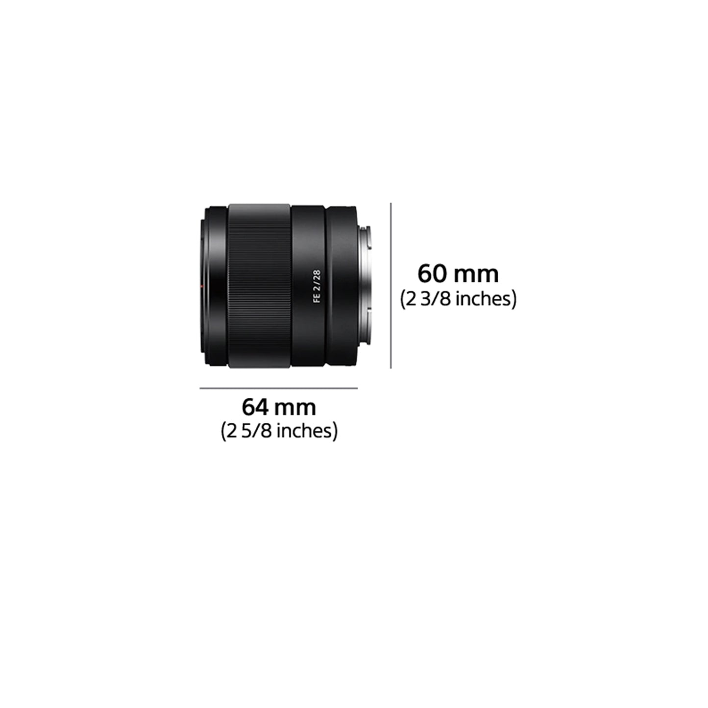 FE 28 mm F2 Full-frame Wide-angle Prime Lens