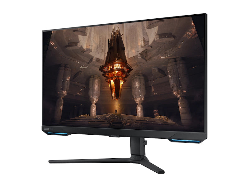 شاشة Odyssey G70B مقاس 28 بوصة بدقة 4K UHD IPS وسرعة 144 هرتز وسرعة 1 مللي ثانية مع شاشة ألعاب G-Sync 