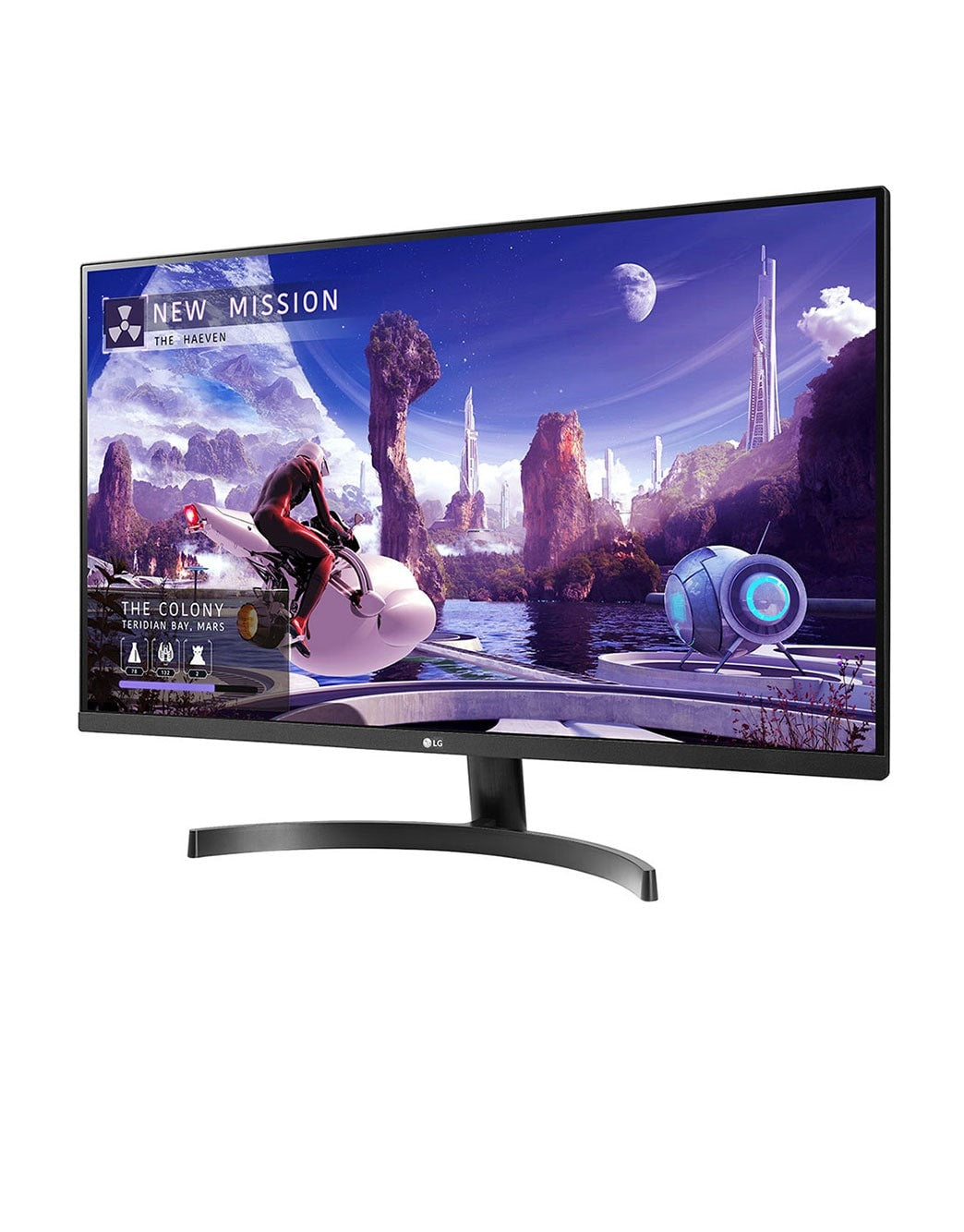 شاشة QHD IPS مقاس 31 قدمًا و5 بوصات مزودة بتقنية AMD FreeSync™ 