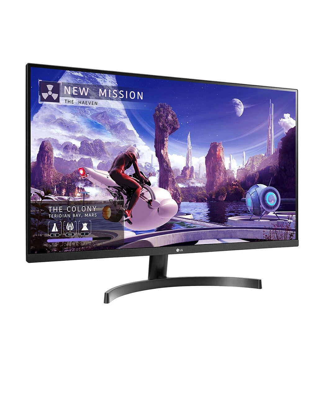 شاشة QHD IPS مقاس 31 قدمًا و5 بوصات مزودة بتقنية AMD FreeSync™ 