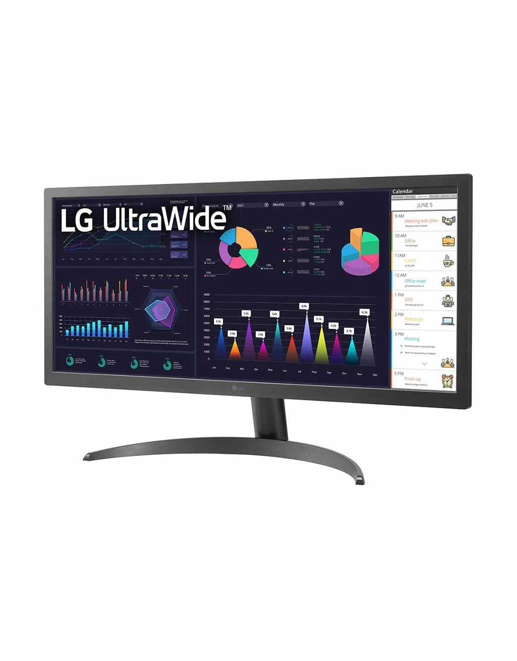 شاشة 26 بوصة 21:9 UltraWide™ Full HD IPS مع تقنية AMD FreeSync™ 