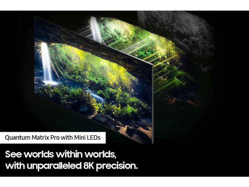 Samsung - تلفزيون ذكي Tizen فئة Q80C QLED 4K UHD مقاس 55 بوصة