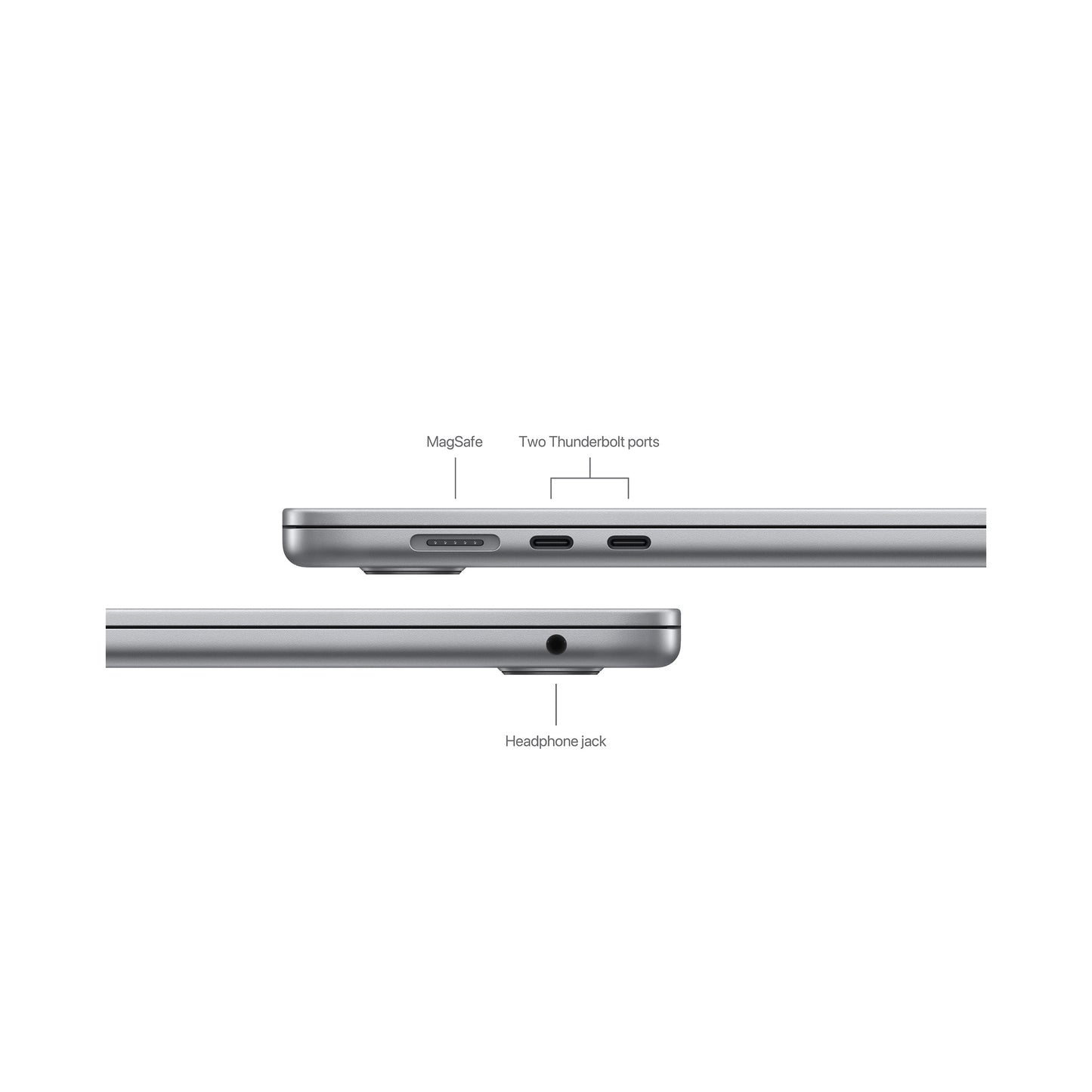 Apple - لاب توب MacBook Air 15 بوصة - شريحة M3 - ذاكرة 24 جيجابايت - SSD 2 تيرابايت (أحدث طراز) 