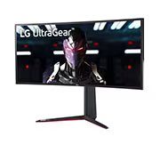 شاشة ألعاب منحنية 34 بوصة 21:9 UltraGear UW-QHD 160 هرتز Nano IPS 1 مللي ثانية (GtG)