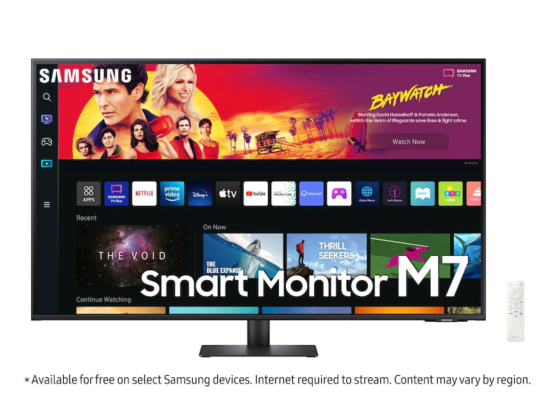 43" M70B 4K UHD Smart Monitor with Streaming TV in Black