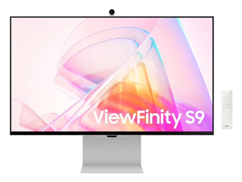 شاشة ViewFinity S9 5K IPS الذكية مقاس 27 بوصة مع شاشة غير لامعة وحامل مريح وكاميرا SlimFit 