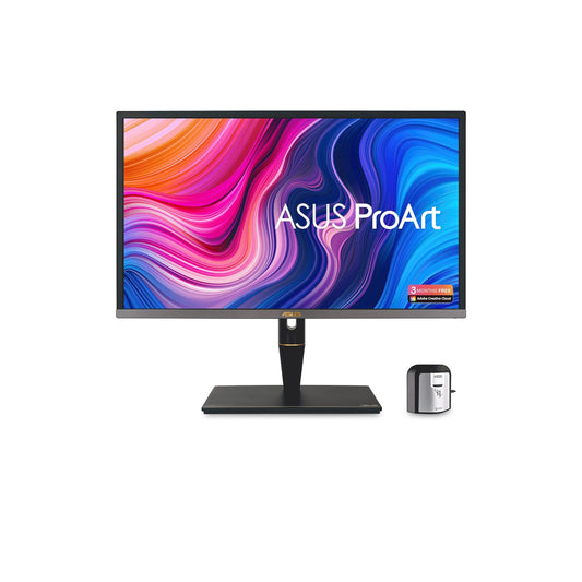 ASUS ProArt Display PA27UCX-K 27" 4K HDR Mini LED PC Monitor, 97% DCI-P3 99.5% Adobe RGB 100% sRGB, DeltaE<1, IPS, USB-C HDMI DP, 1000nits, w/X-rite Calibrator, Compatible with Laptop & Mac Monitor