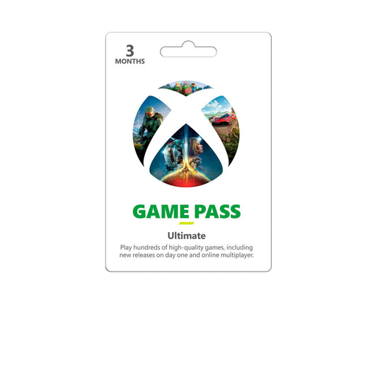 Microsoft - Xbox Game Pass Ultimate - عضوية لمدة 3 أشهر 