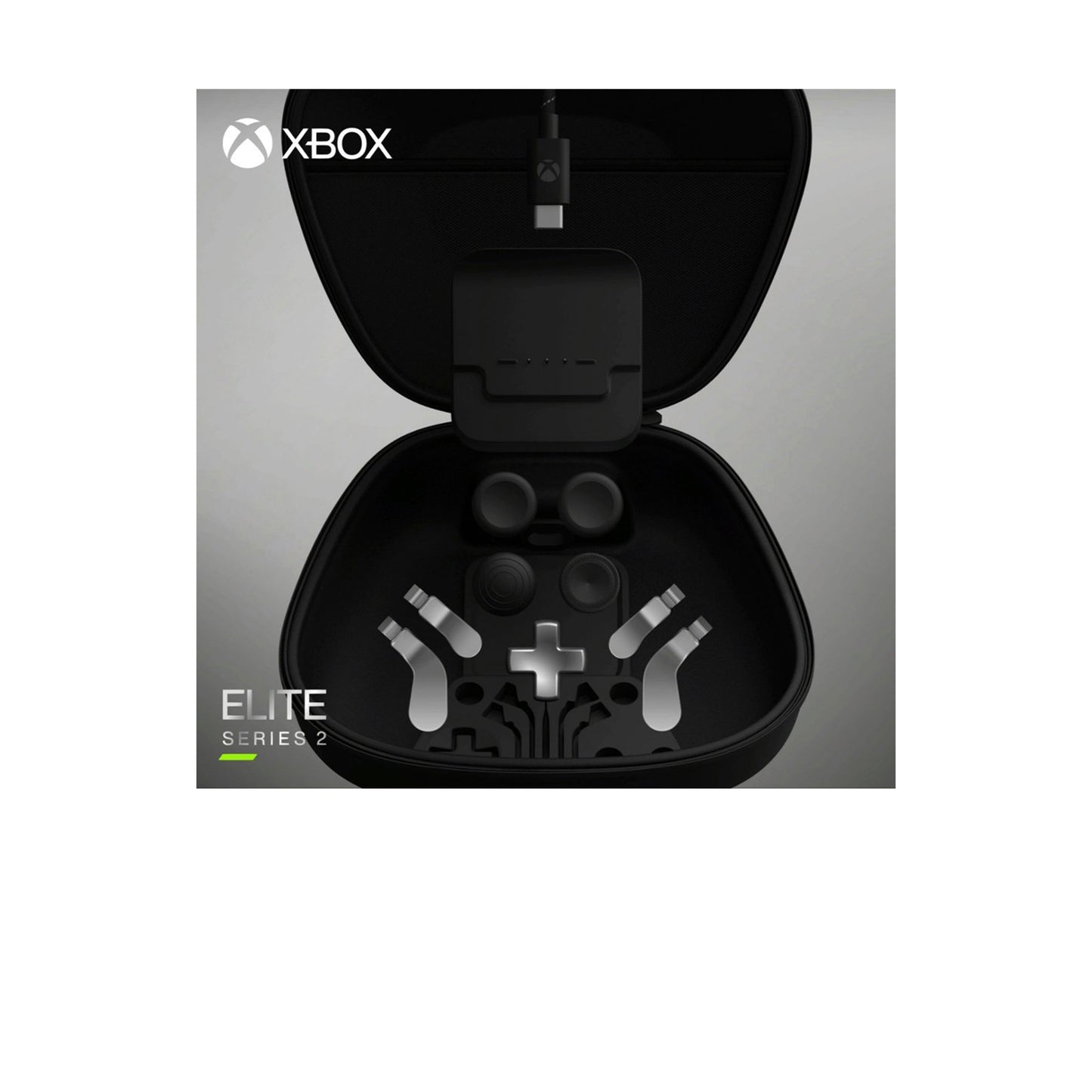 مايكروسوفت - حزمة المكونات الكاملة لـ Xbox Elite Series 2 - أسود 