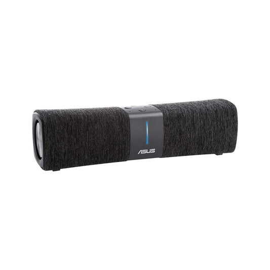 راوتر ASUS Lyra Voice الكل في واحد Smart Voice Home Mesh WiFi ثلاثي النطاق (AC2200)، Amazon Alexa مدمج، أمان Aiprotection مدى الحياة من Trend Micro، التحكم الأبوي، بلوتوث، مكبرات صوت مدمجة 
