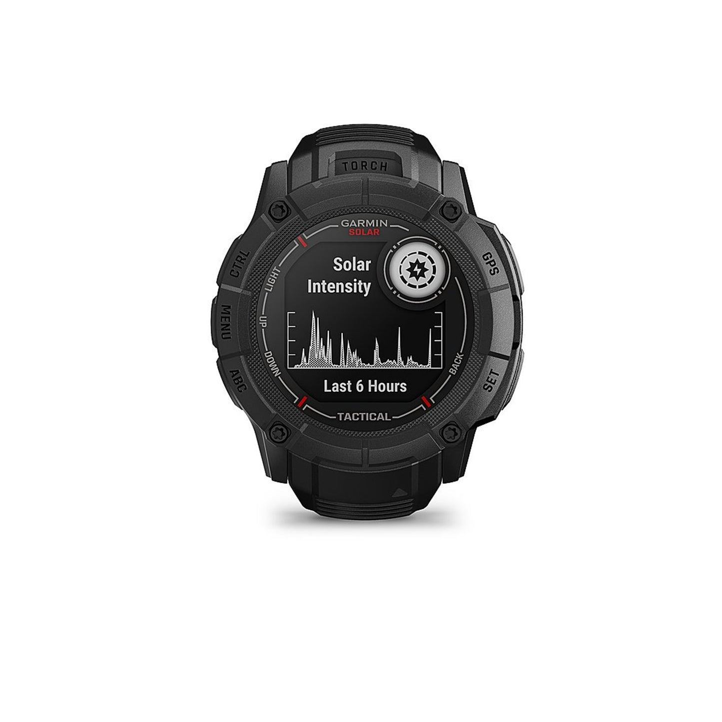 Garmin - Instinct 2X Solar Tactical Edition Smartwatch 50 mm Fiber-reinforced Polymer - Black