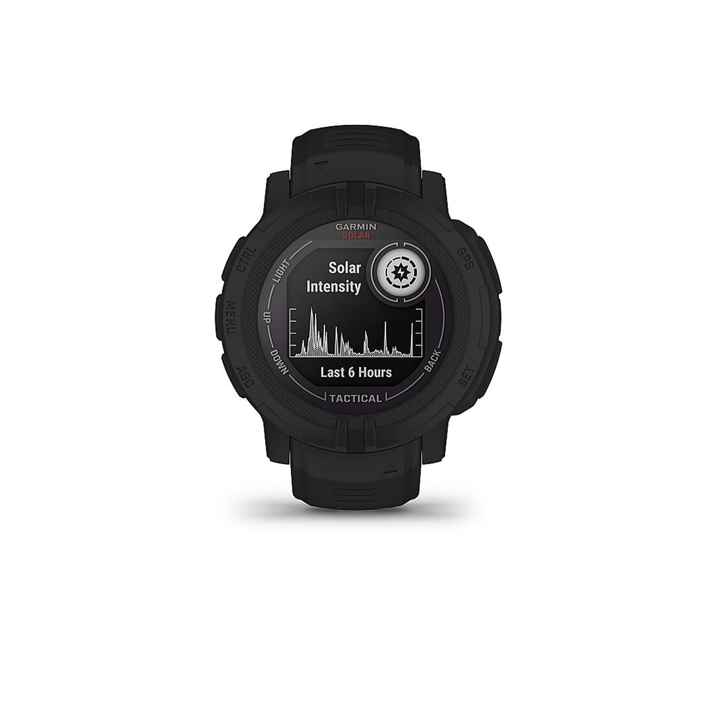 Garmin - Instinct 2 Solar Tactical Edition 45mm Smartwatch Fiber-reinforced Polymer - Black