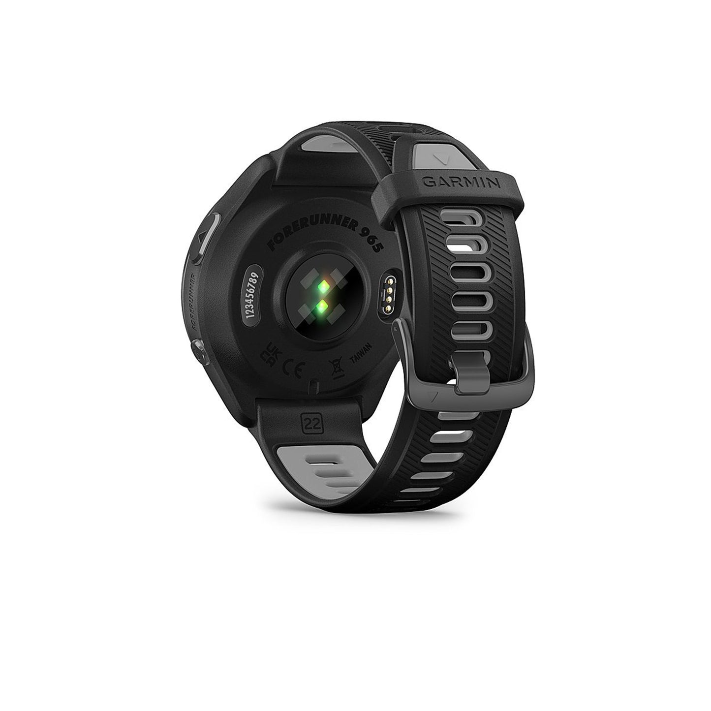 Garmin - Forerunner 965 GPS Smartwatch 47 mm Fiber-reinforced polymer - Carbon Gray TLC/Titanium