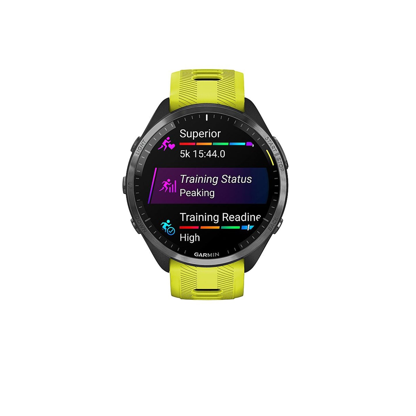 Garmin - Forerunner 965 GPS Smartwatch 47 mm Fiber-reinforced polymer -