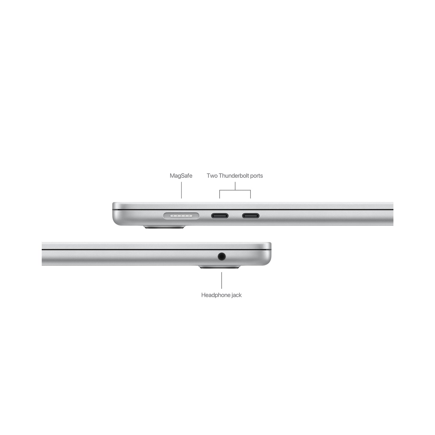 Apple - لاب توب MacBook Air 15 بوصة - شريحة M3 - ذاكرة 16 جيجابايت - SSD 1 تيرابايت (أحدث طراز) 