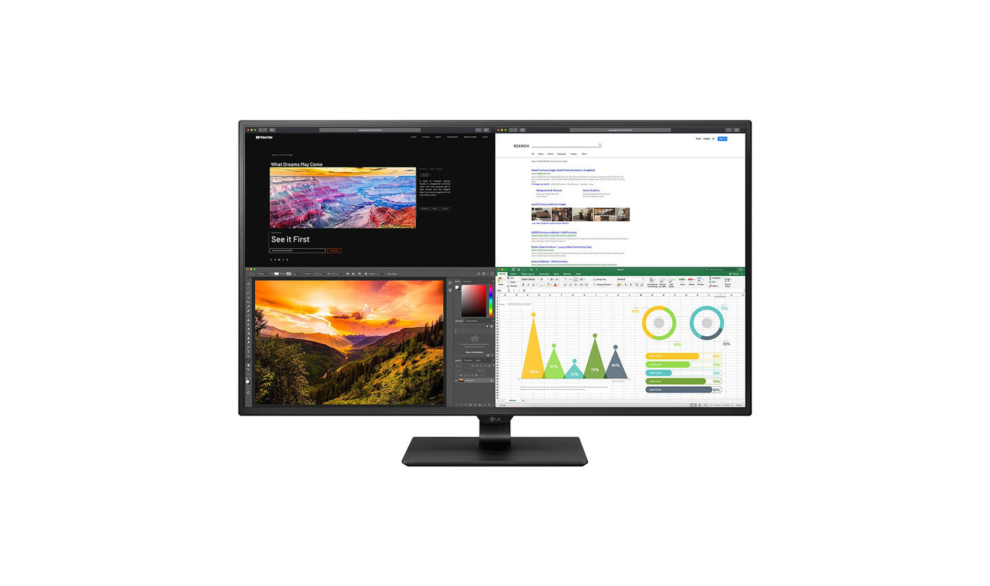 42.5-inch 4K UHD IPS Monitor