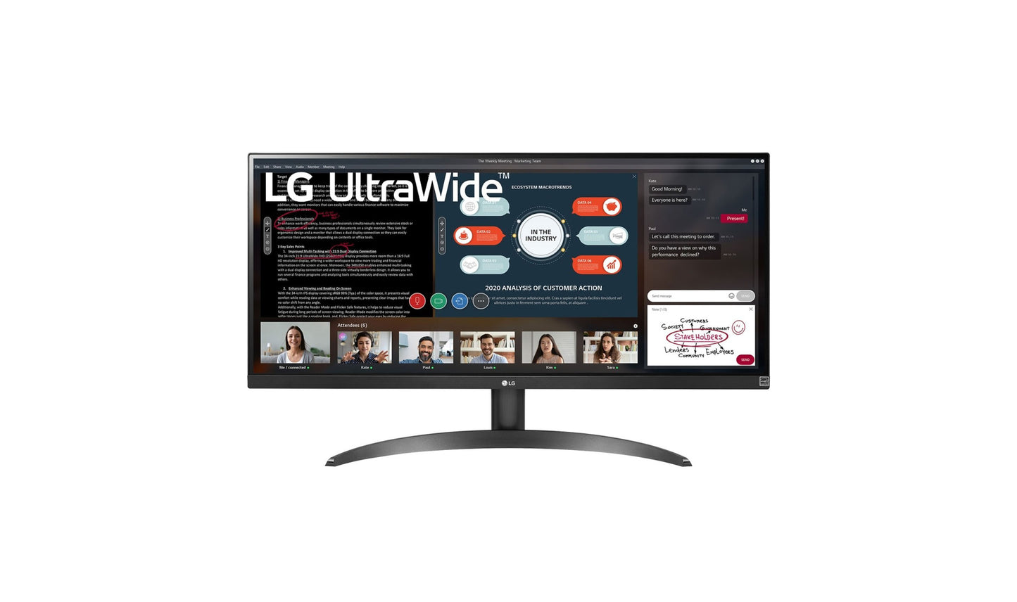 شاشة 29 بوصة 21:9 UltraWide™ Full HD IPS مع تقنية AMD FreeSync™ 